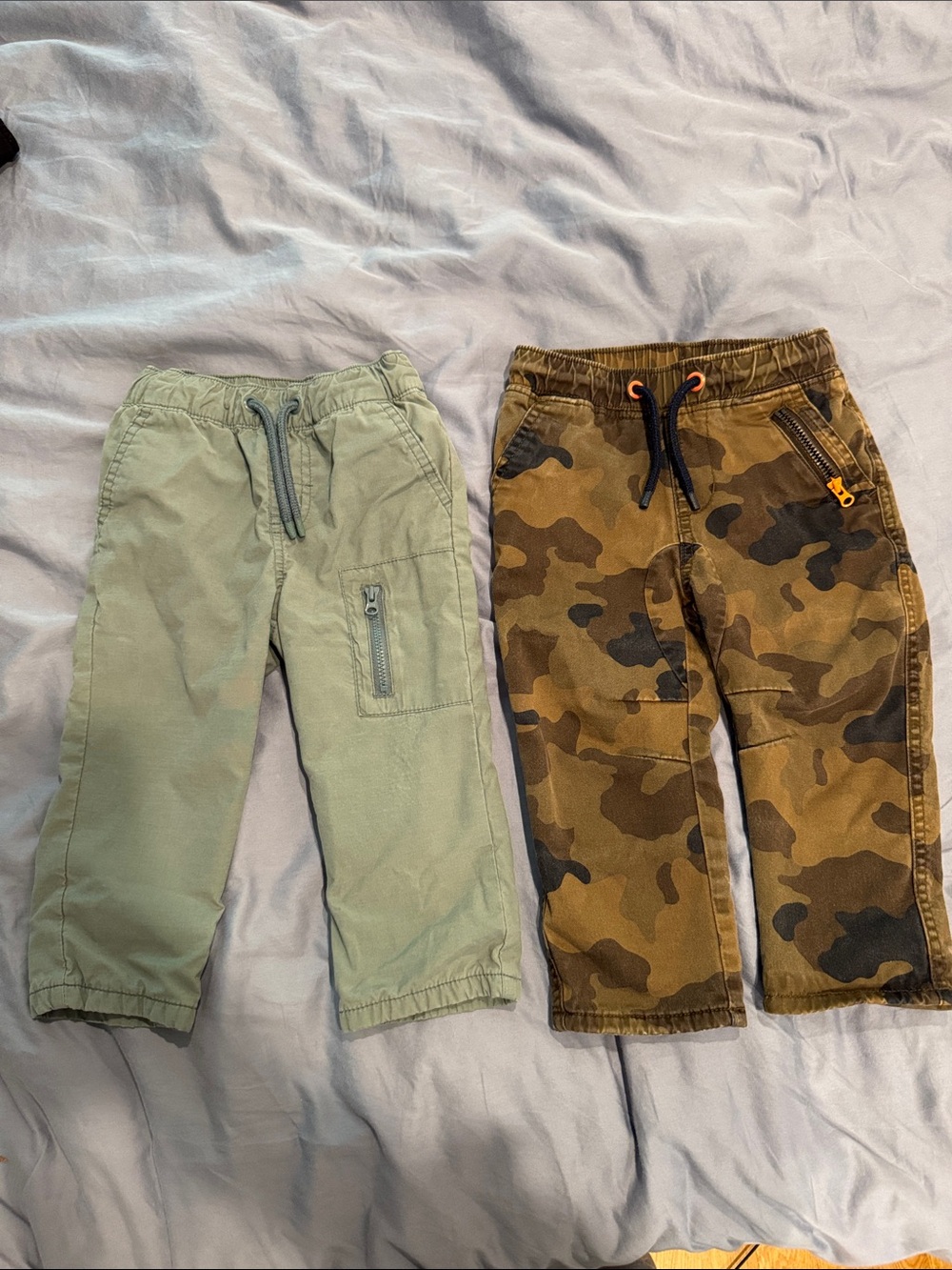 2 Cat & Jack 18 month boy fleece lined pants